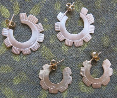 Tribal Earrings, Thailand Tribal Earrings, Thailand