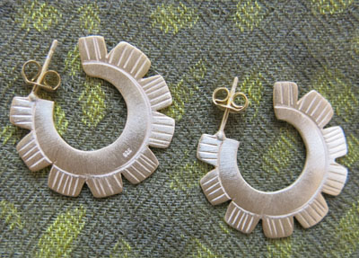 Tribal Earrings, Thailand Tribal Earrings, Thailand
